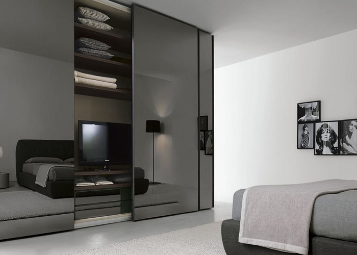 Wall Decor and TV Unit Design
