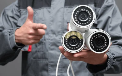CCTV Analog and PTZ Camera Installation